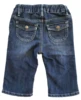 H&M blå denim bukser str. 74, bagside.
