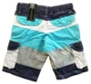 Nye Jeff blåstribede lange shorts