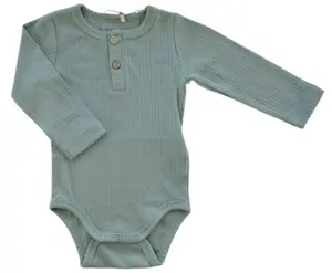 Ny Fixoni lysegrøn langærmet rib body
